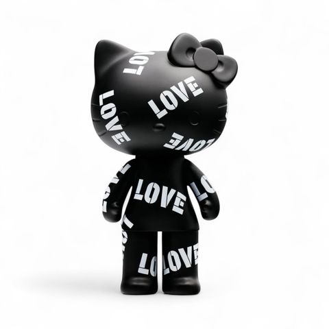 HALLO KITTY BLACK SERIES / LOVE / new