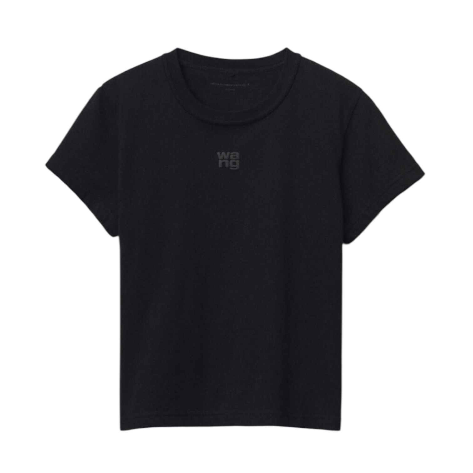 ALEXANDER WANG - コットンジャージーTシャツ / ブラック / 25aw