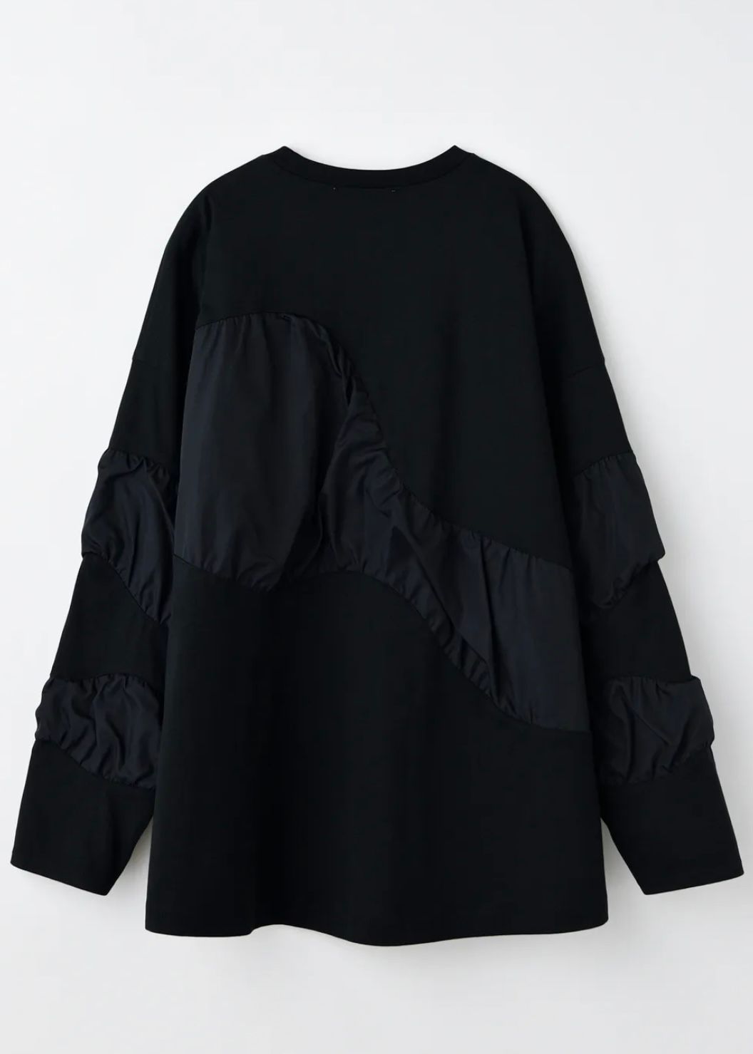 PUFF-VOOLUME LONG SLEEVE-T-SHIRT / Tシャツ・ロングTシャツ / ブラック / 2025AW new