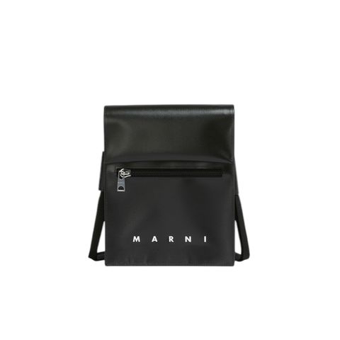シューレースストラップ付きポーチ / ブラック / 25SS new