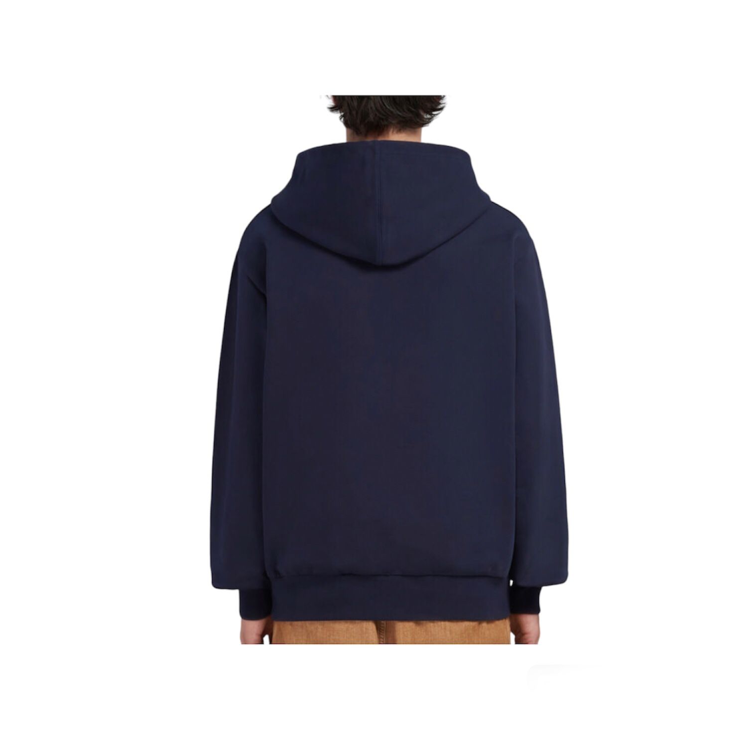 マルニプリント オーガニックコットン フーディー / パーカー / ネイビーブルー / 24AW NEW