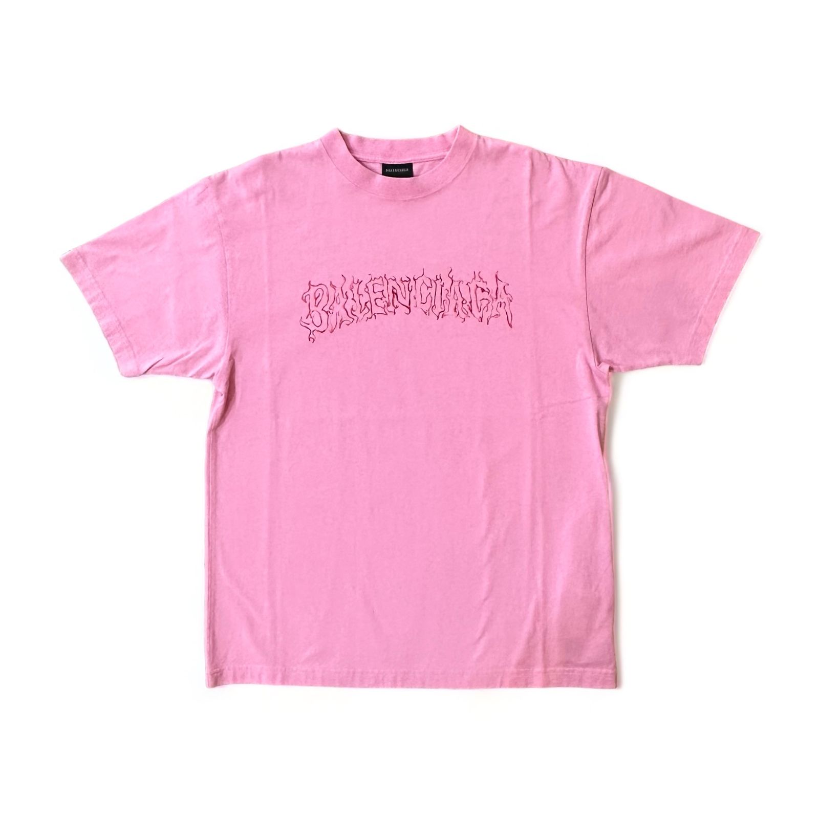 ロゴグラフィック プリント Tシャツ / ピンク / ウィメンズ - XXS