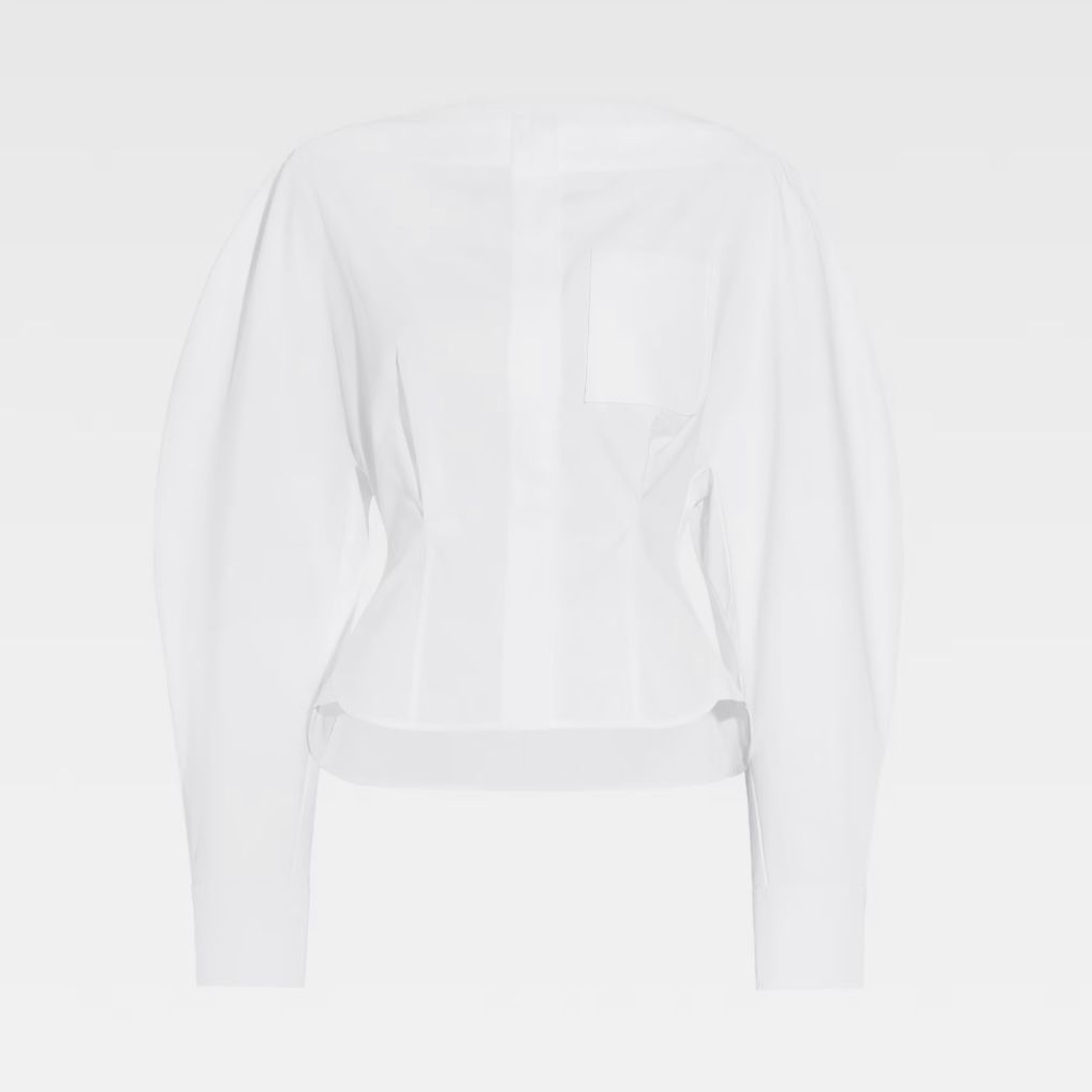 The Barco shirt バルコシャツ / ボートネックシャツ / ホワイト / 24AW