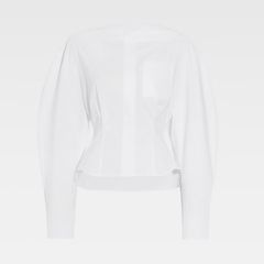 The Barco shirt バルコシャツ / ボートネックシャツ / ホワイト / 24AW