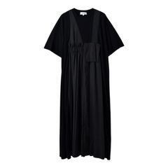 FAKE-LAYERED DRESS フェイクレイヤード ドレス / ワンピース / ブラック / 2025AW new