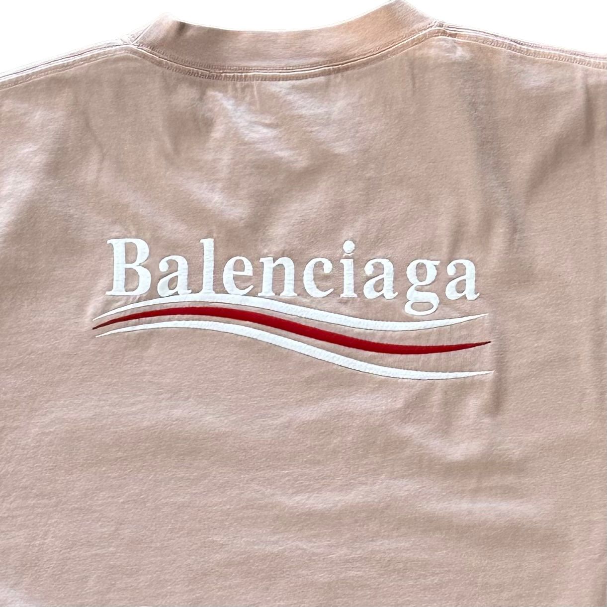 POLITICAL CAMPAIGN Tシャツ / ライトピンク / ウィメンズ
