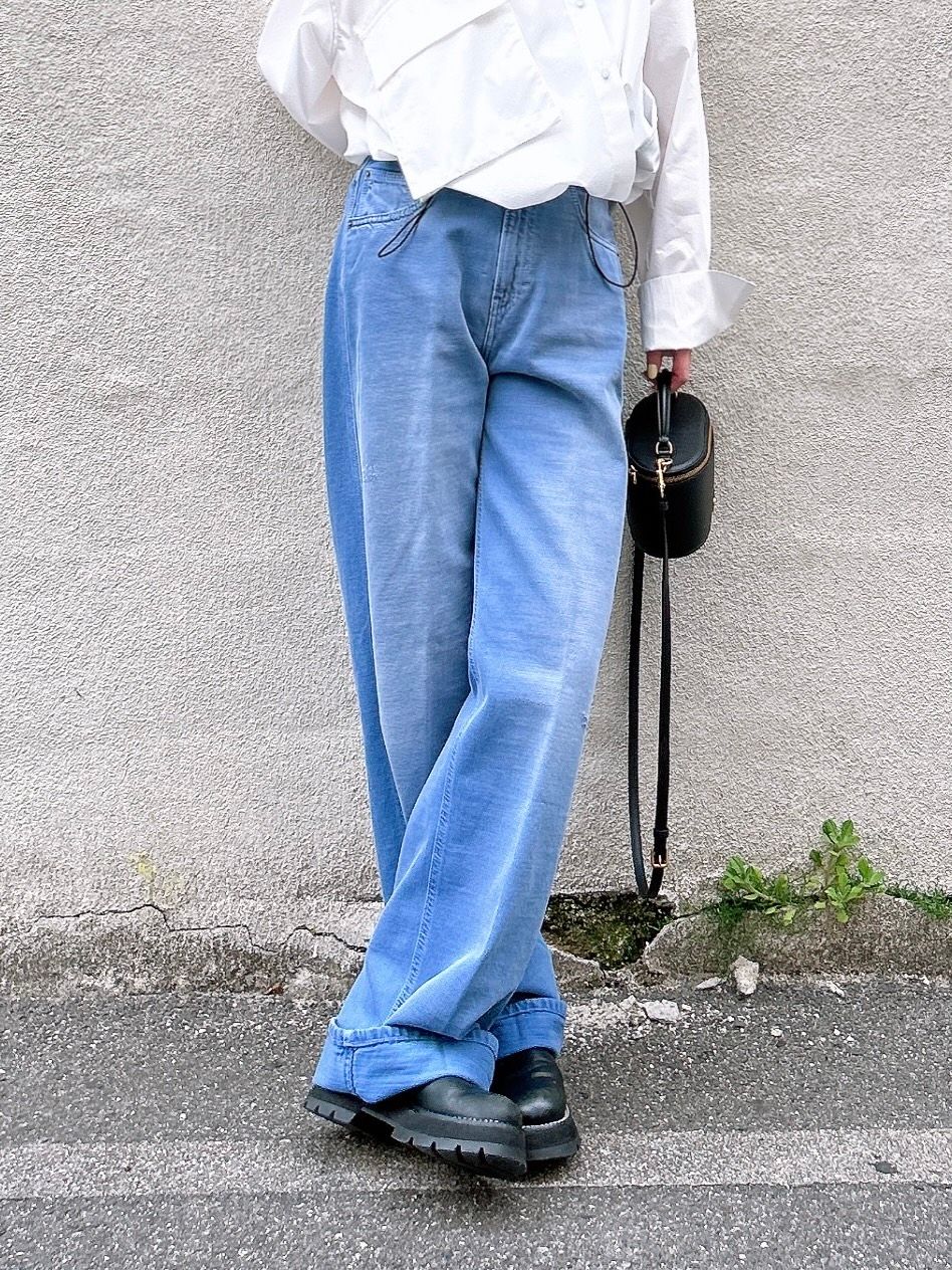 HAIKURE ストレートパンツ/ BLUE/ 2026SS NEW