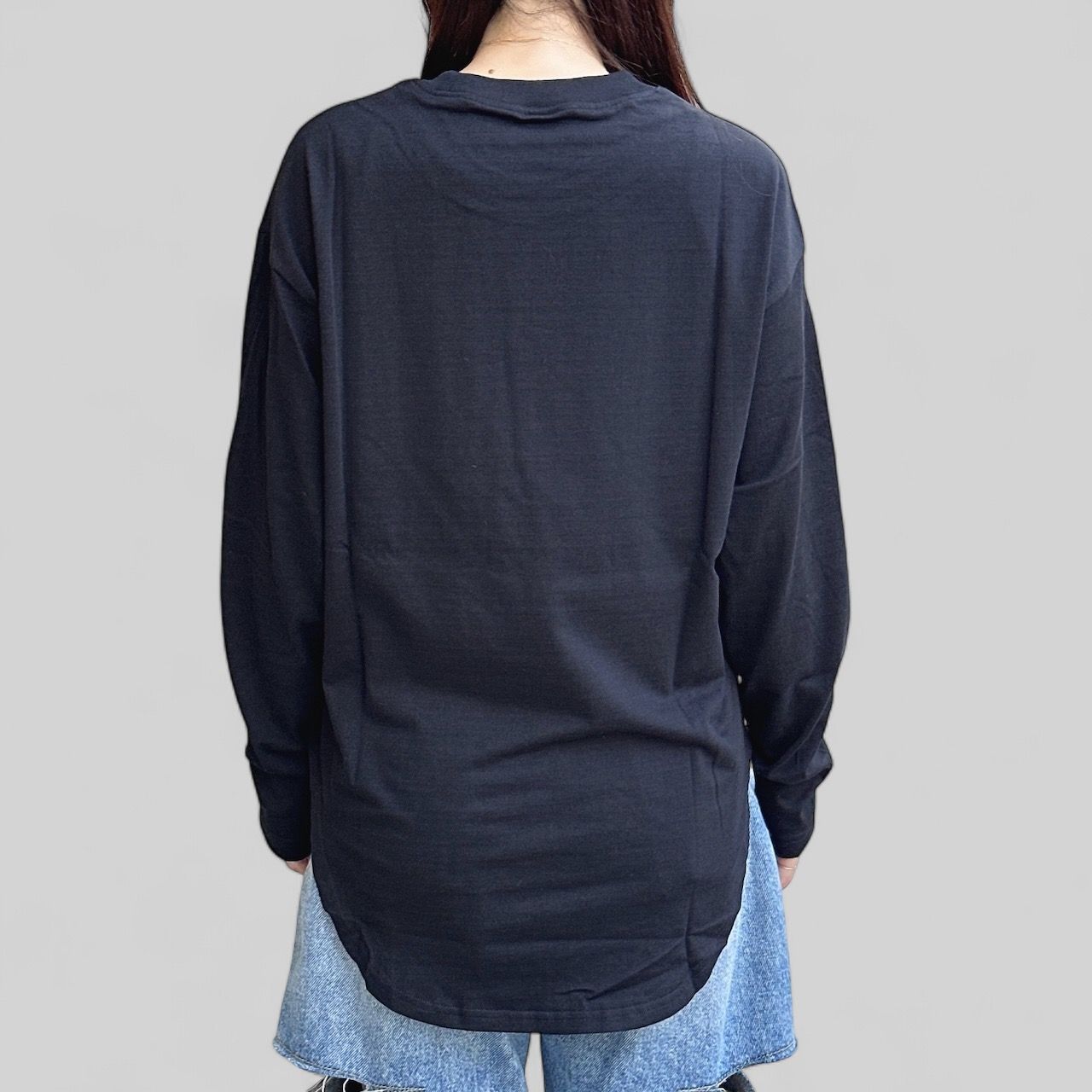 GIZA Cotton Shirt GALAXY-ORIGINAL 世界一を着る / カットソー / ブラック