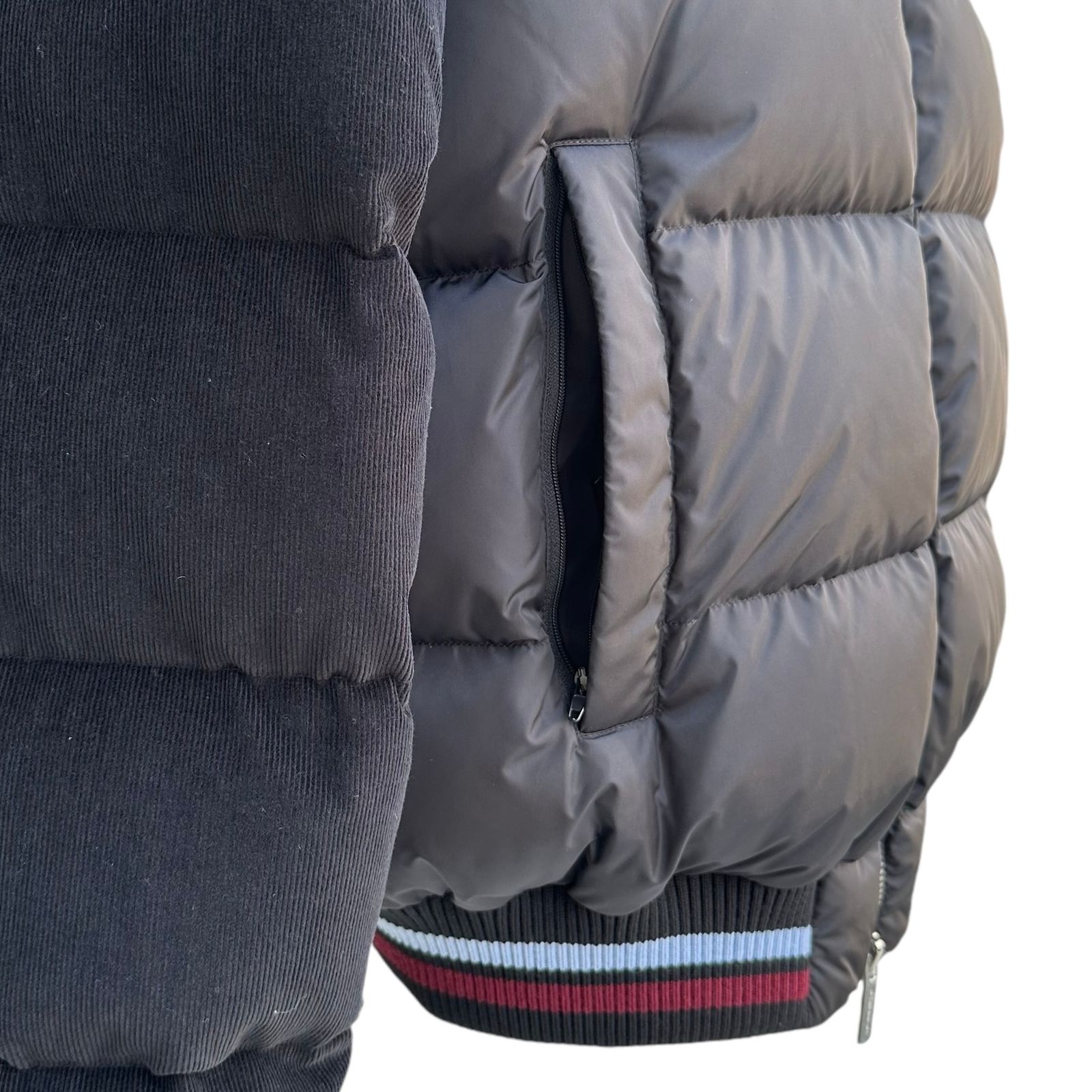Mixed Puffer Bomber / アウター / ダウンジャケット / ブラック / 24AW  NEW