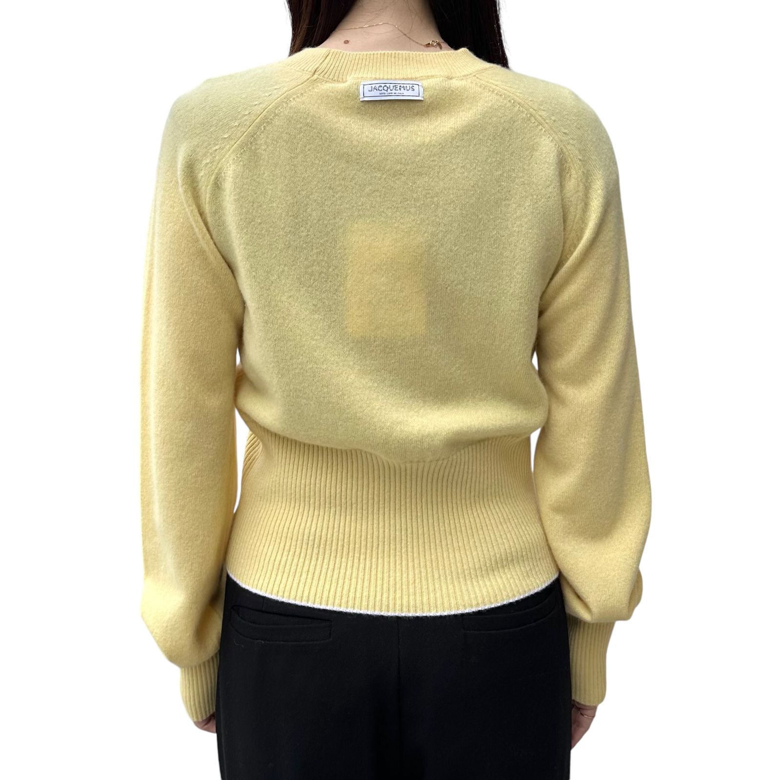 The Soglia knit ソリアニット / カシミアニット / イエロー / 24AW