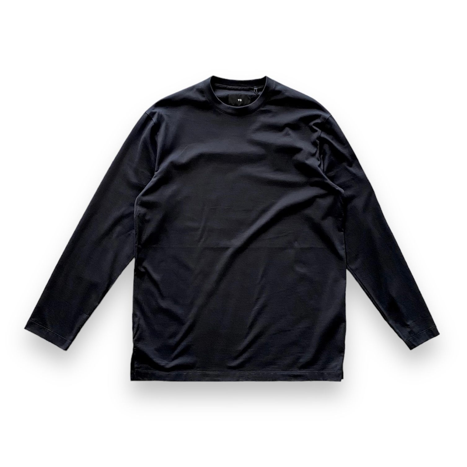 LS TEE / ロングスリーブス / コットン ロングTシャツ / ルーズフィット / ブラック