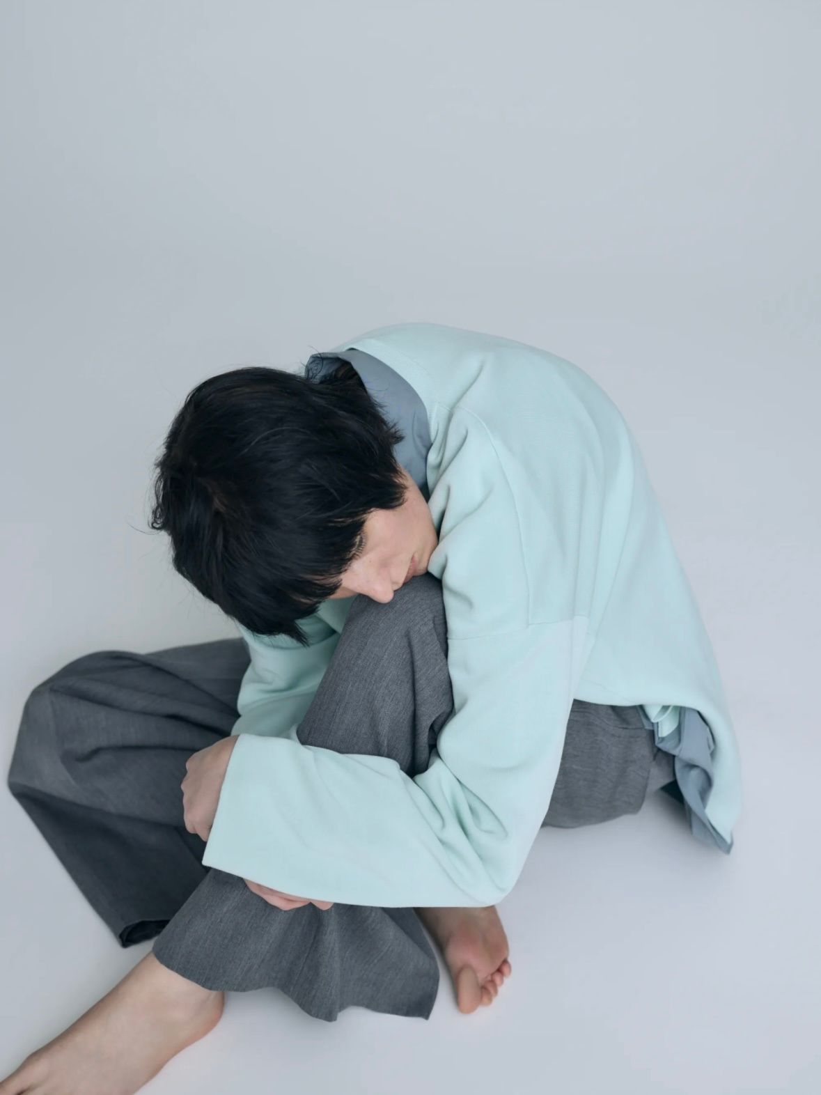 V-NECK PULLOVER / プルオーバーニット / ミント / 2026SS new