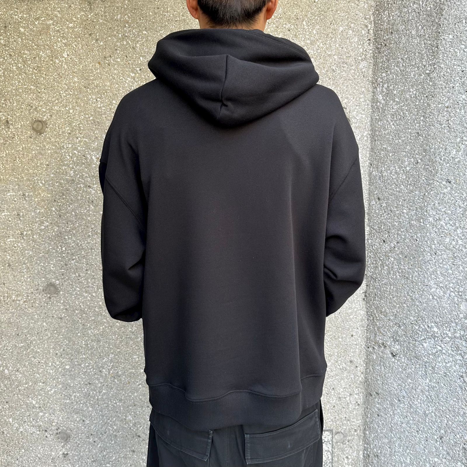 VLTN print sweat hoodie / パーカー / スウェット / ロゴ / メンズ / ブラック
