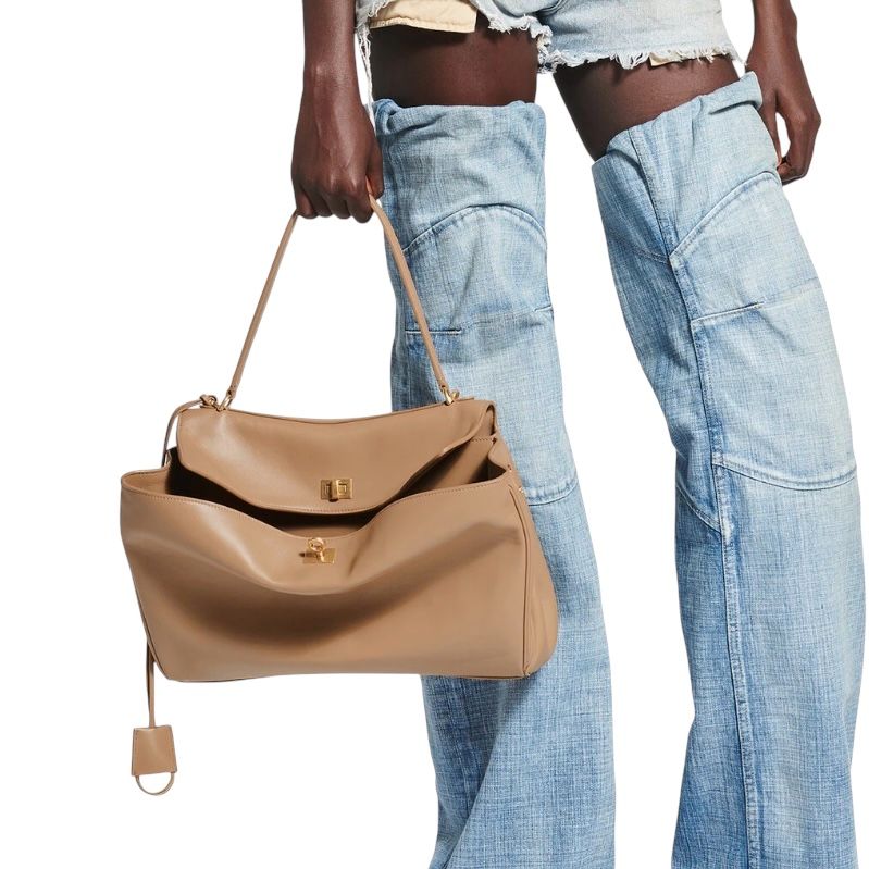 BALENCIAGA ミディアム バッグ ベージュ【注目商品】 バレンシアガ BALENCIAGA バッグ （ベージュ） -靴
