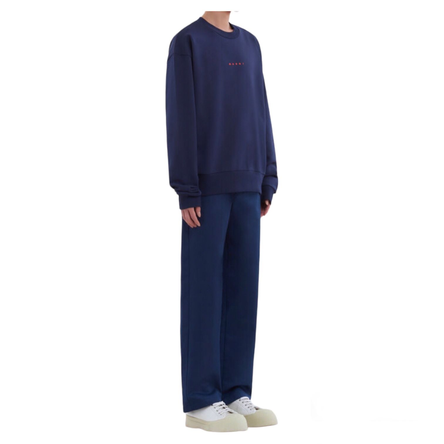 MARNI - ミニロゴ入り オーガニックコットン製スウェットシャツ