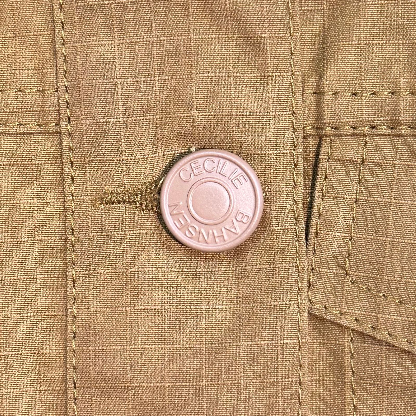 クロップド コットン ジャケット / マスタード / 24AW NEW