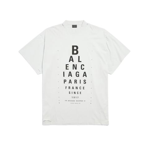 OPTICAL Tシャツ / オーバーサイズ / ホワイト / ユニセックス / 2025SS NEW