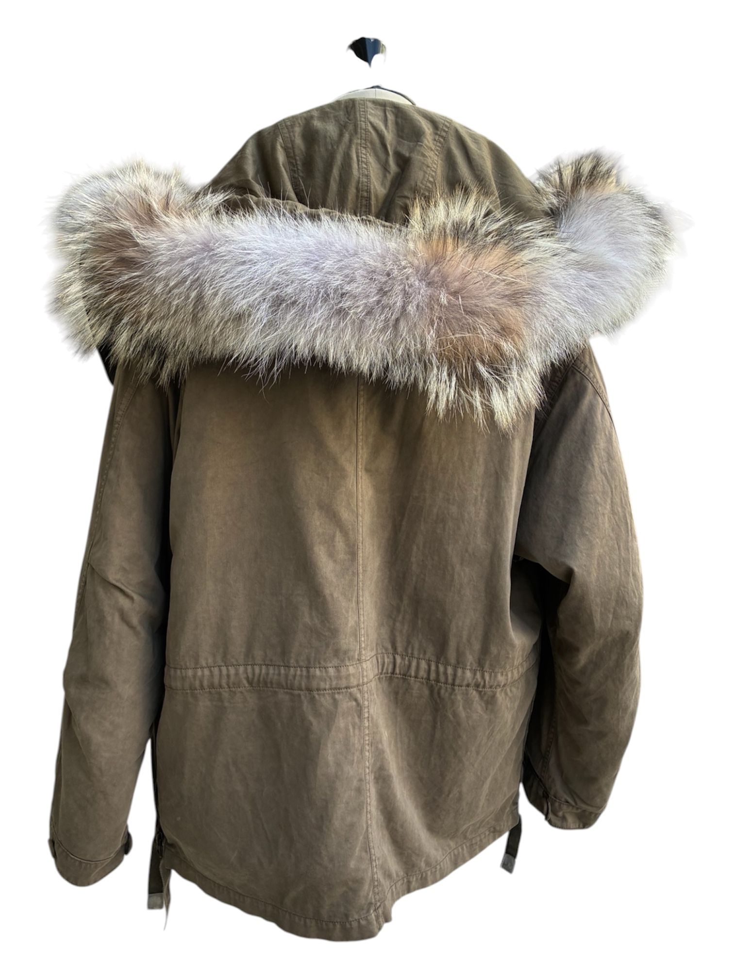 Garment dyed short mods with fur liner / 2026AW / NEW