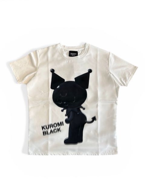 KUROMI TR-096 3DプリントTシャツ/ クロミ/ WHITE/ 2026SS NEW
