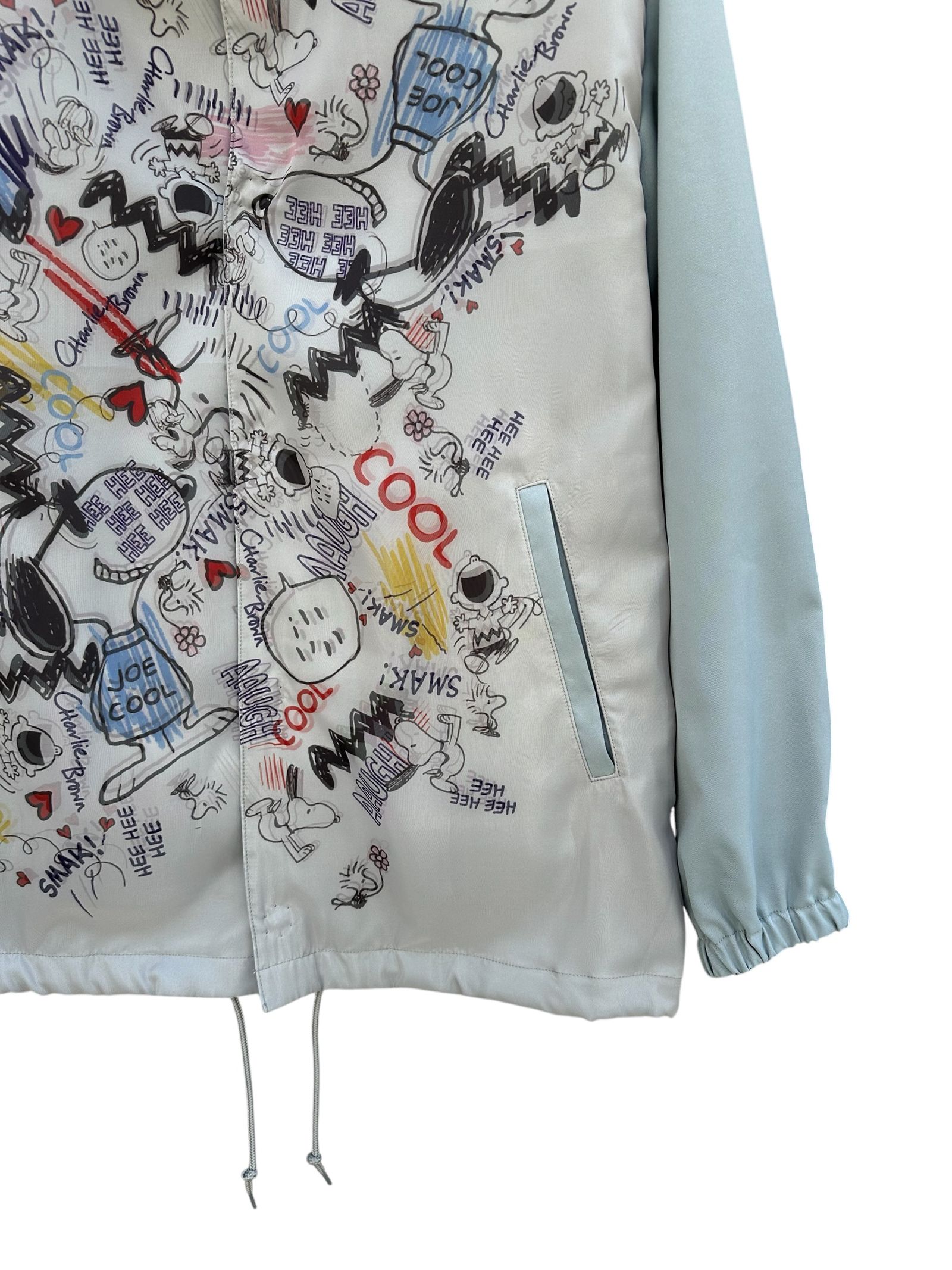 SNOOPY TR-104 3Dコーチジャケット/ スヌーピー/GRAY / 2026SS NEW