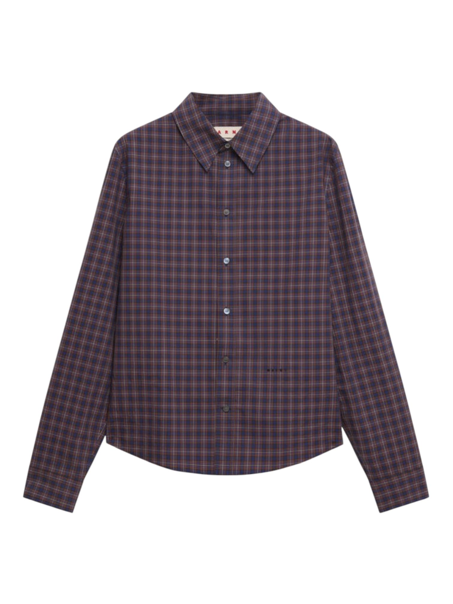MARNI / コンパクト チェックコットン シャツ/ 2026 AW/ NEW