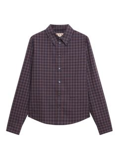 MARNI / コンパクト チェックコットン シャツ/ 2026 AW/ NEW