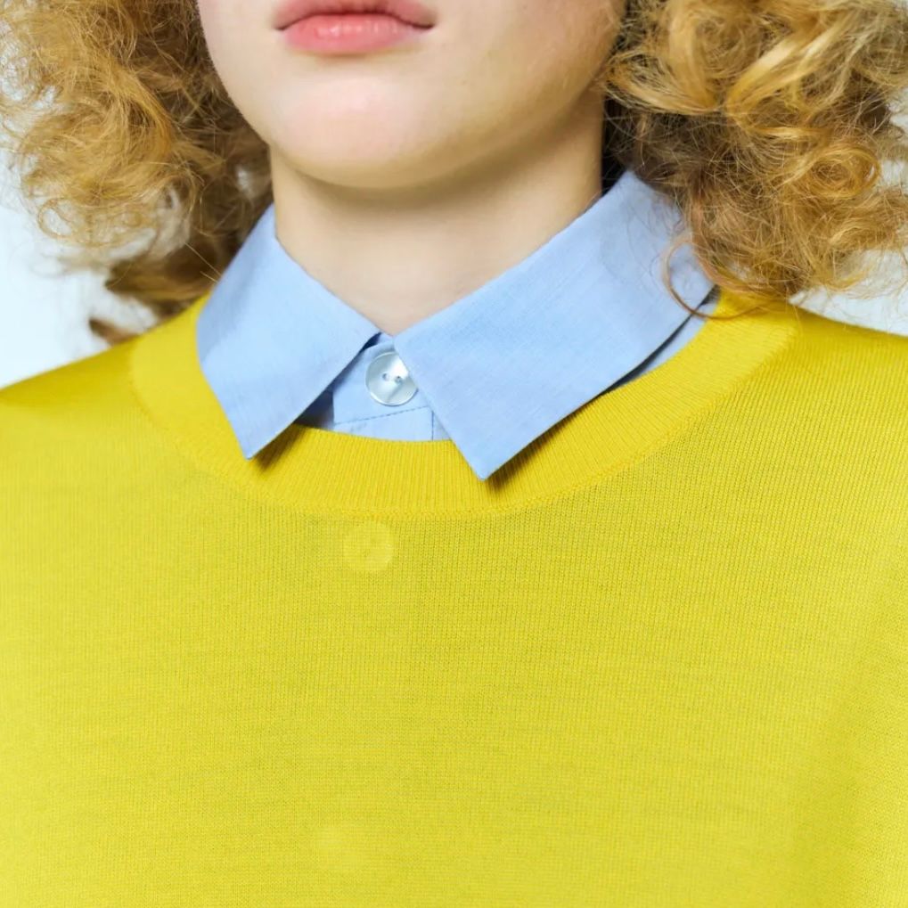 CIRCLE PULLOVER / ニット / イエロー / 2025AW new