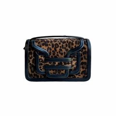 Alpha hand bag / ハンドバッグ / ショルダーバッグ / クラッチバッグ / レザー / レオパード