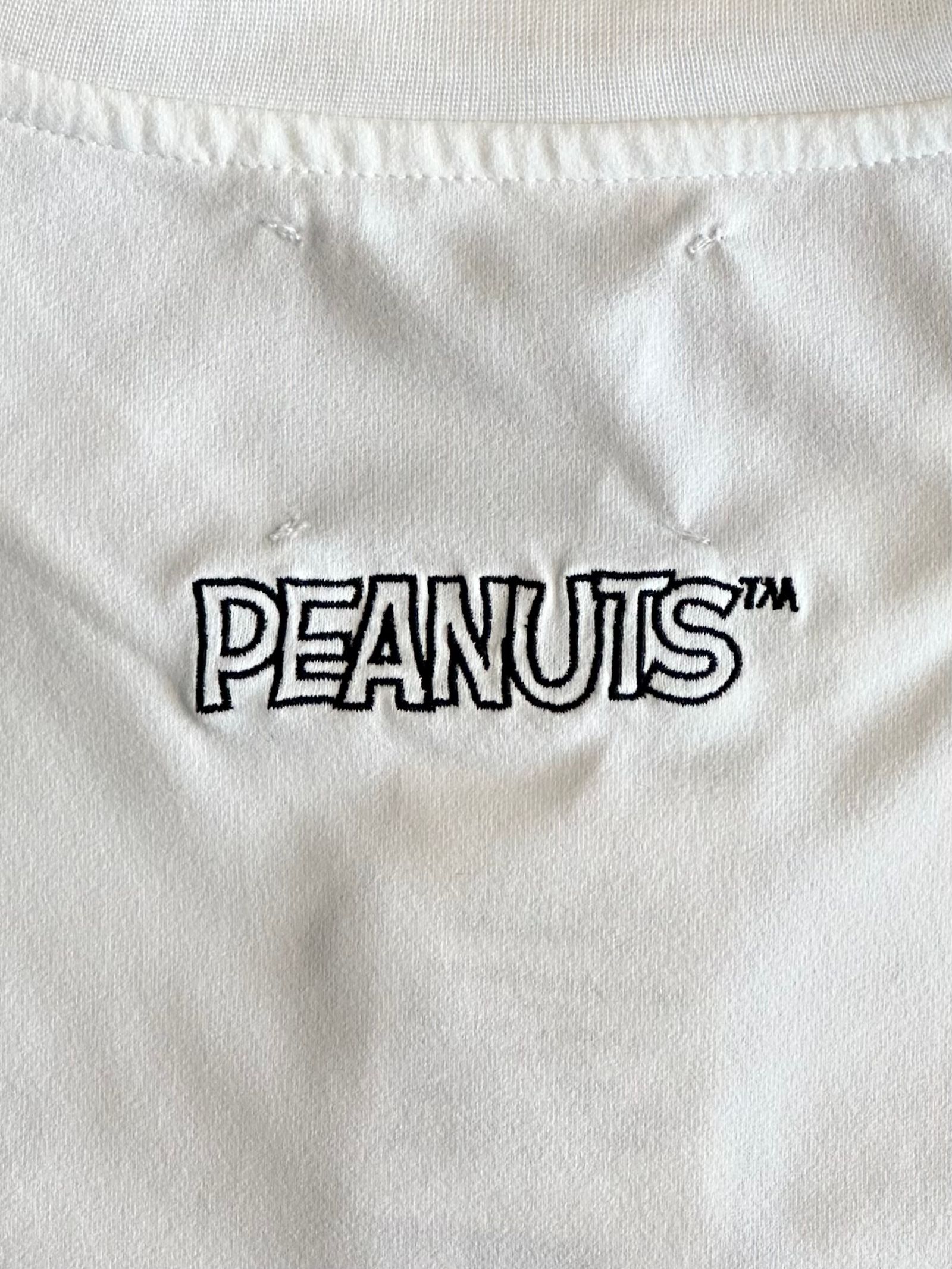 SNOOPY TR-100 PEANUTS 3Dシャツ/ スヌーピー/WHITE / 2026SS NEW