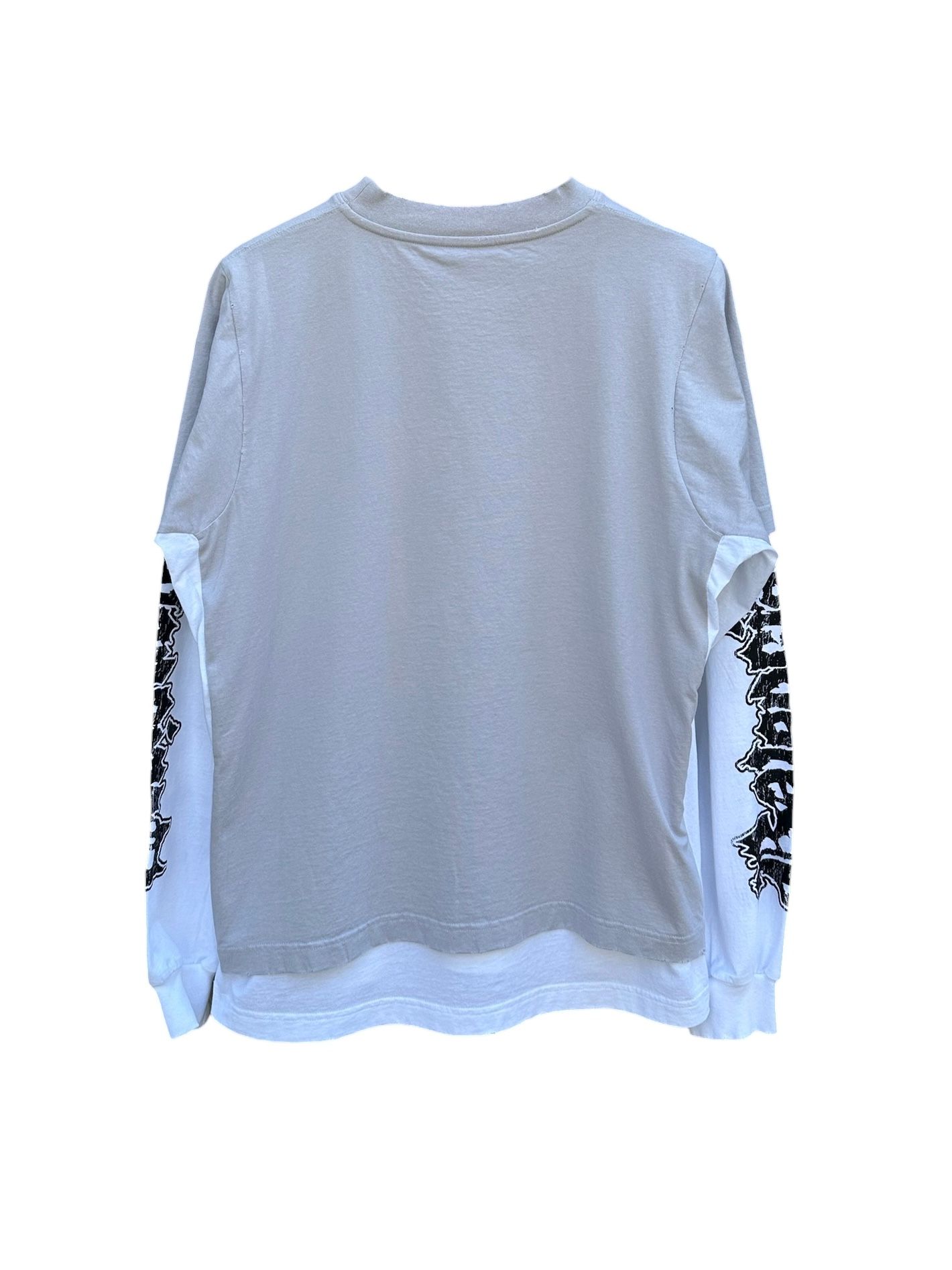ハイブリッド ダブルtシャツ/ メンズ/ ウェア/ Tシャツ/ ライトグレー/ホワイト/ 2026SS NEW