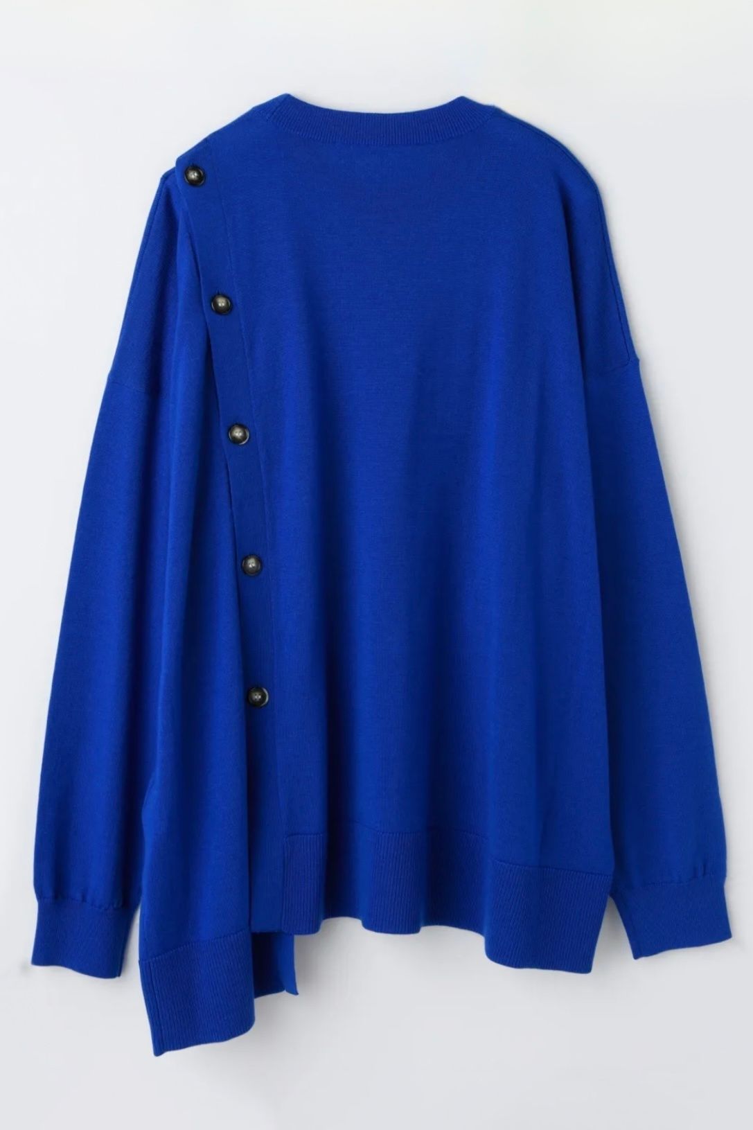 TWO-WAY PULLOVER/ニット/ブルー  2026SS new