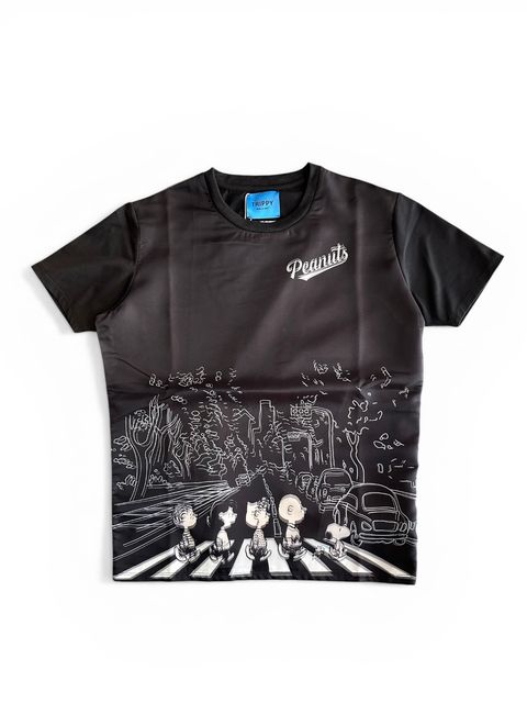 SNOOPY TR-098 3DプリントTシャツ/ スヌーピー/ BLACK/ 2026SS NEW