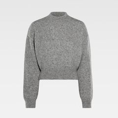 The jacquemus knit ジャックムス ニット / グレー / 24AW