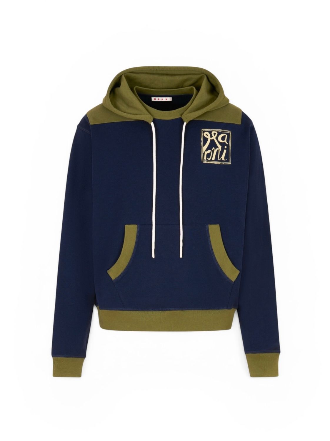 コントラストアクセント ディープブルー/ フーディー/ 2026SS NEW