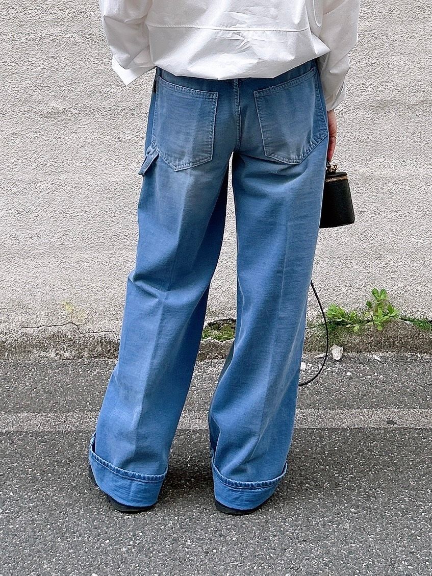 HAIKURE ストレートパンツ/ BLUE/ 2026SS NEW