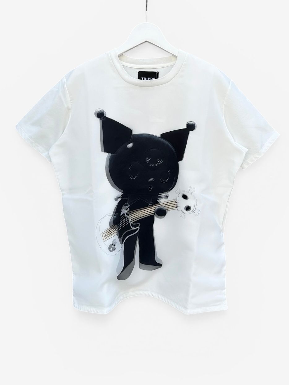 KUROMI TR-097 3DプリントTシャツ/ クロミ/ WHITE/ 2026SS NEW