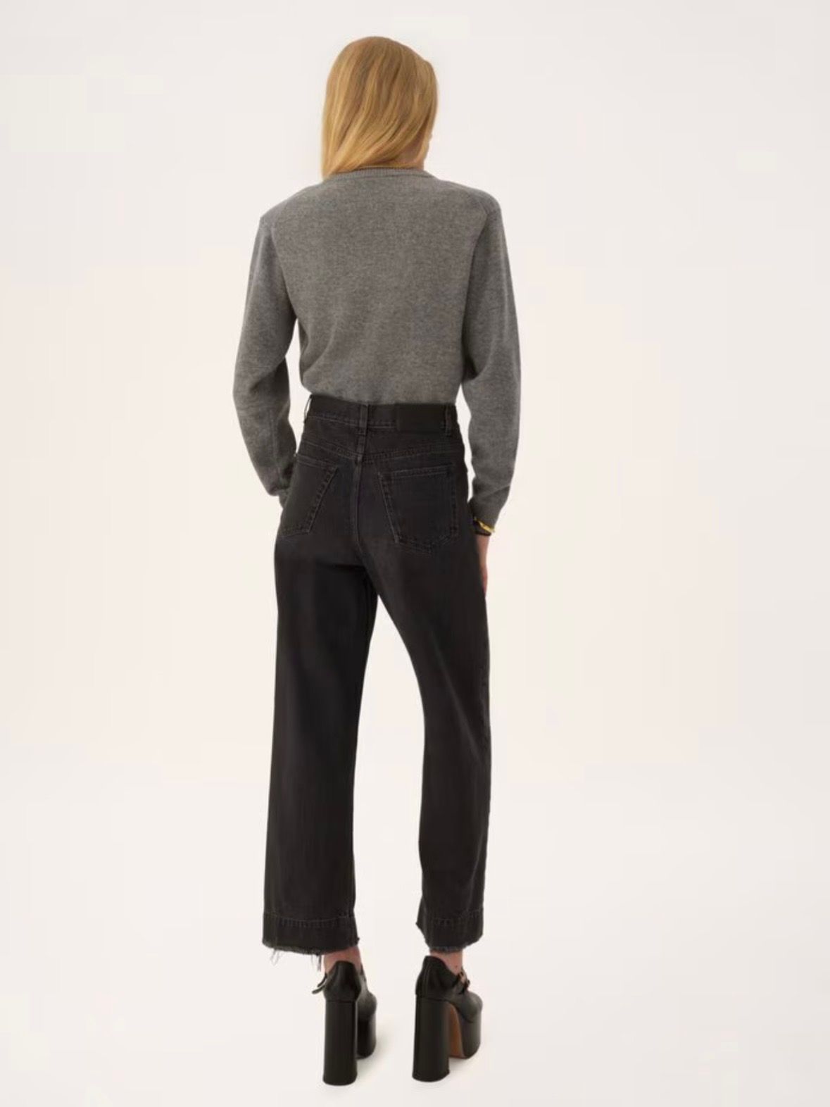 ウール＆カシミアニット製フィットロゴ カーディガン / ウィメンズ / ウェア / グレー / 2026SS NEW