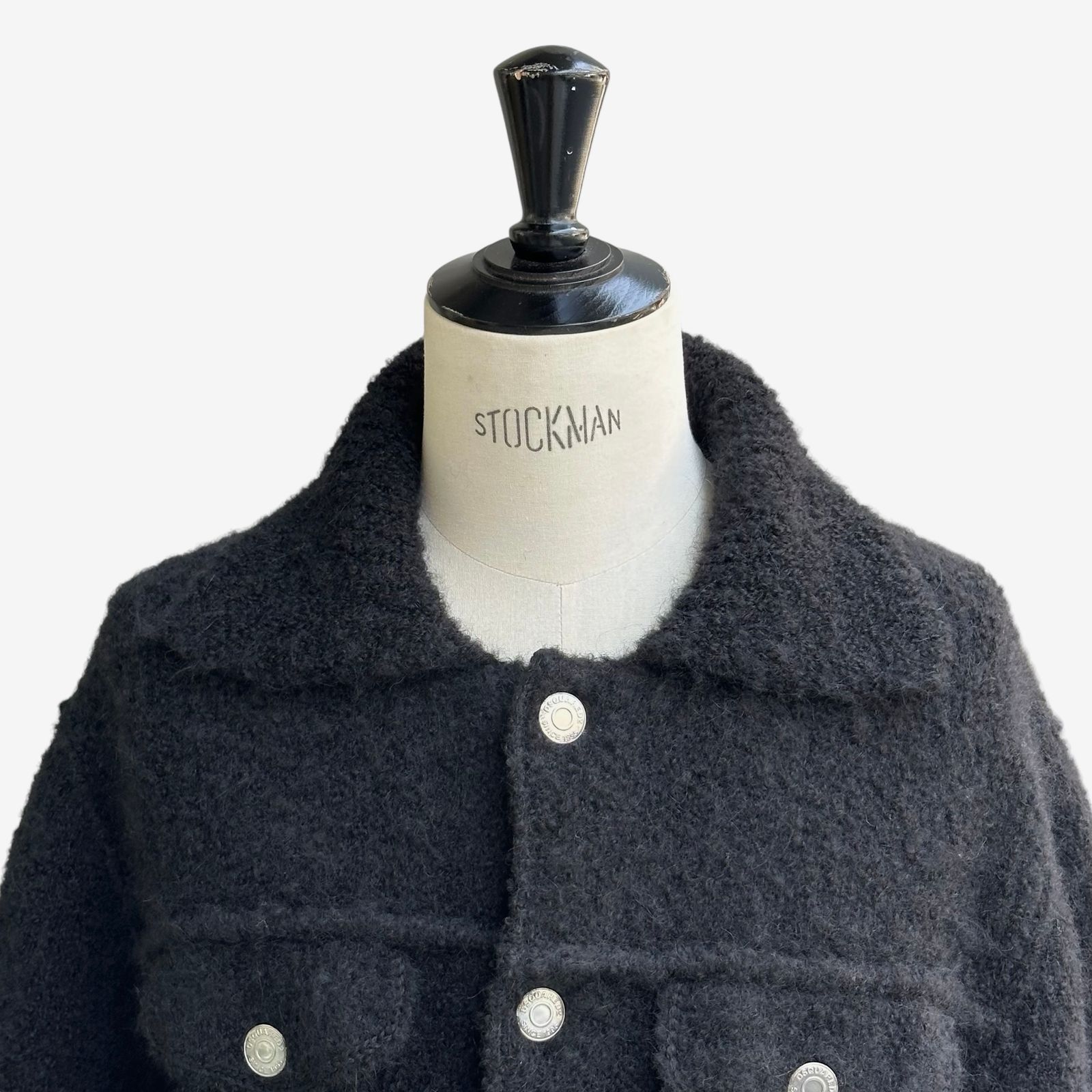 Knit Worker Jacket / ジャケット / ブラック / 24AW NEW