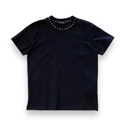 Crew neck rock studs T-shirt / クルーネック Tシャツ / ロックスタッズ / メンズ / ブラック