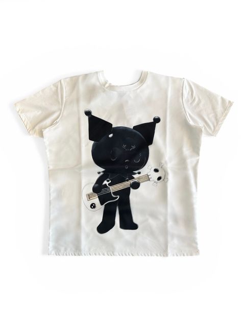 KUROMI TR-097 3DプリントTシャツ/ クロミ/ WHITE/ 2026SS NEW