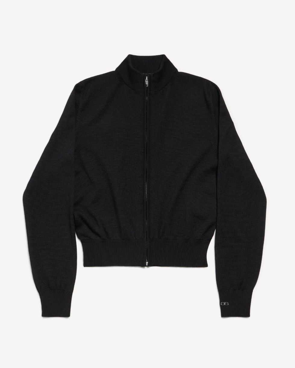 ジップアップ セーター / ウィメンズ / ウェア / ニットウェア / ブラック / 2026SS NEW