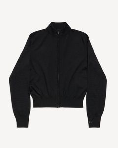 ジップアップ セーター / ウィメンズ / ウェア / ニットウェア / ブラック / 2026SS NEW