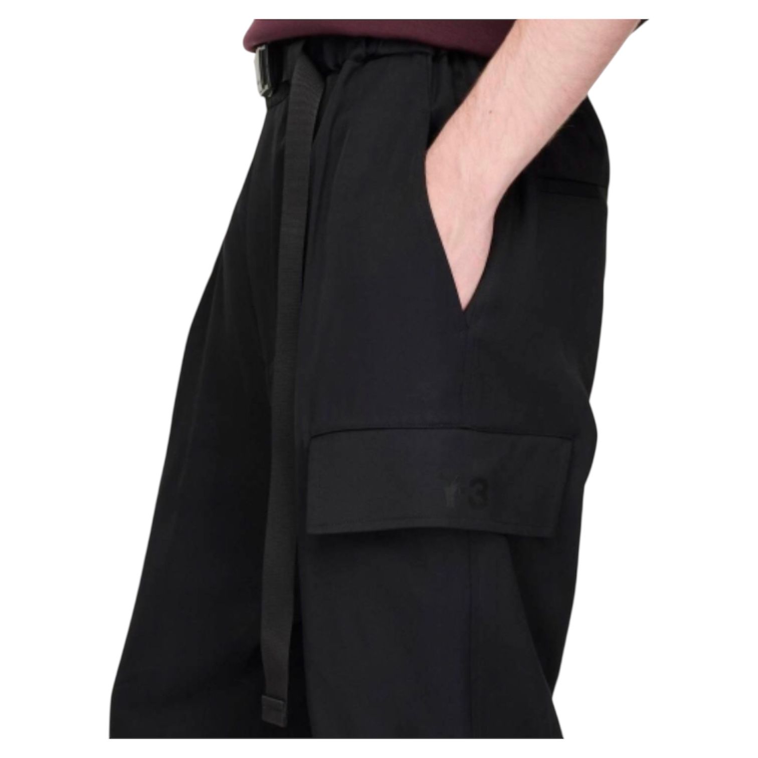 Y-3 RAYON TWILL CUFFED PANTS / Y-3  カフ パンツ 2025AW NEW
