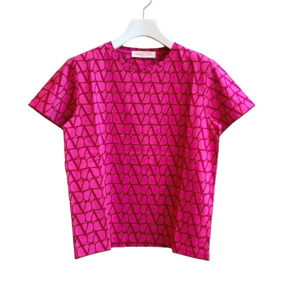 VALENTINO トワル イコノグラフ ライクラ ビキニ VALENTINO - Toile iconographe all over print cotton T-shirt