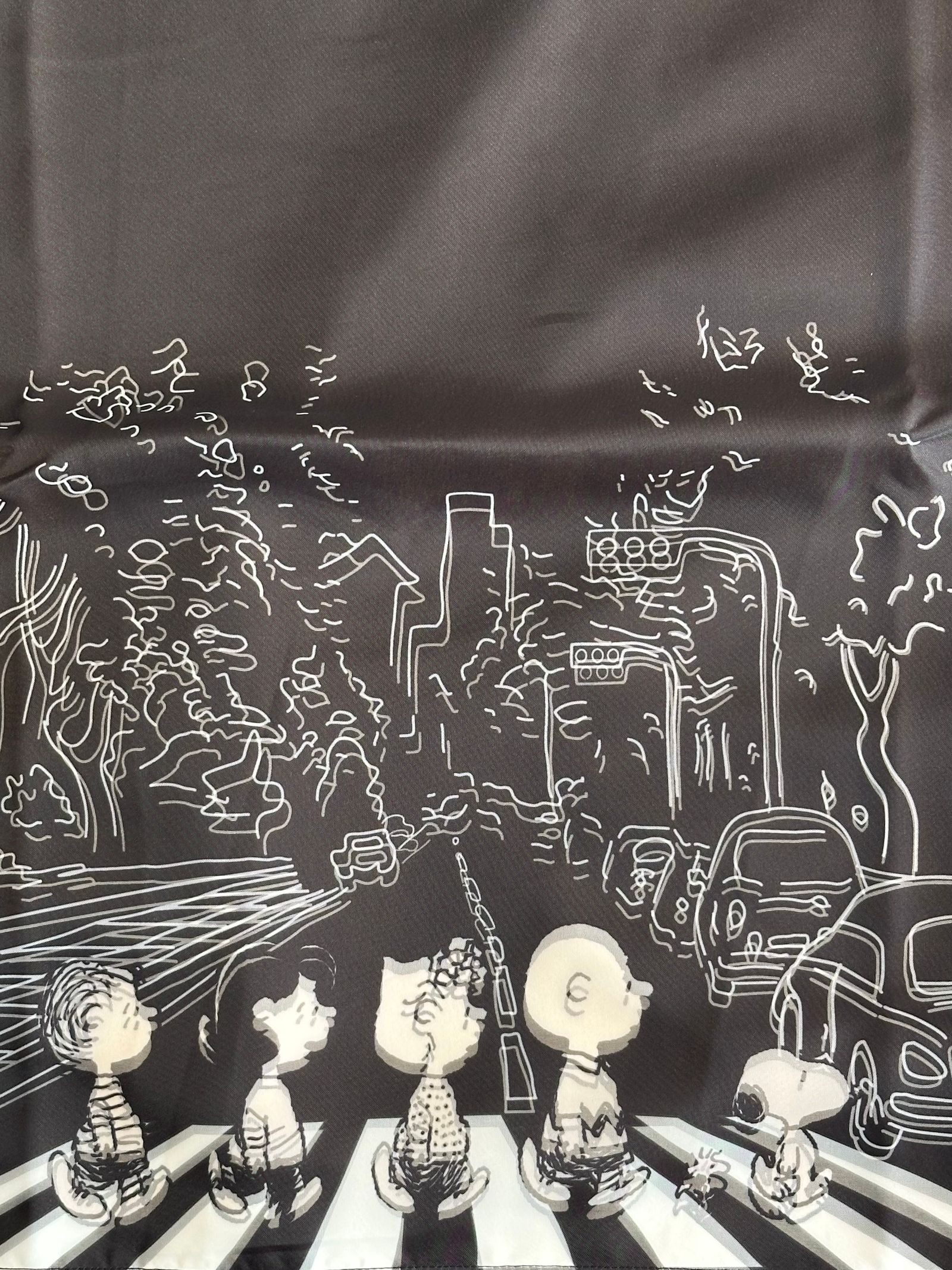 SNOOPY TR-098 3DプリントTシャツ/ スヌーピー/ BLACK/ 2026SS NEW