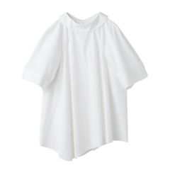HIGH-NECK BLOUSE ハイネックブラウス / ホワイト / 2025AW new