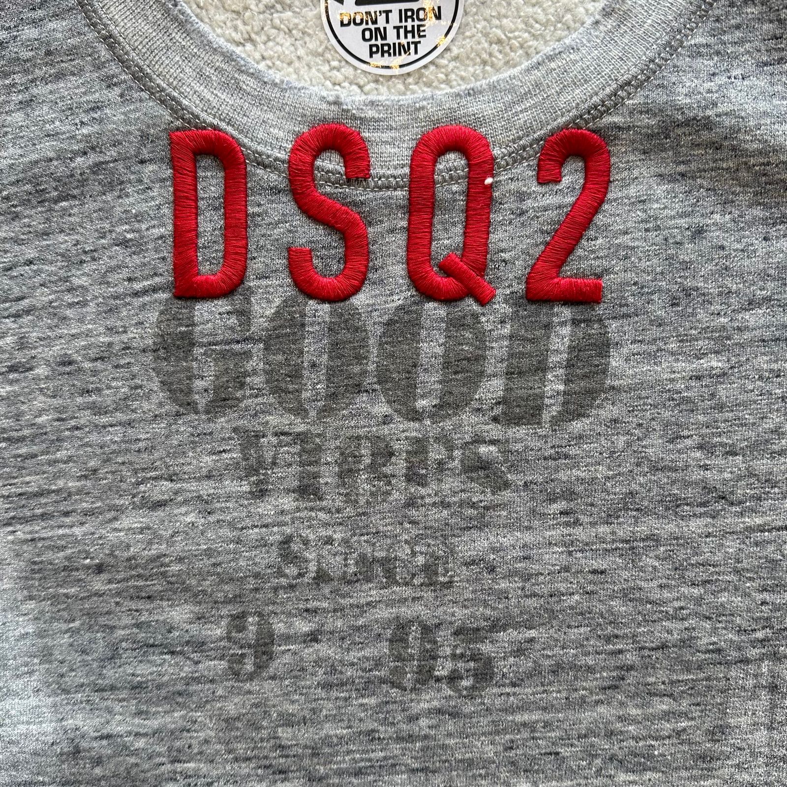 DSQ2 Relax Fit Crewneck Sweatshirt / スウェットシャツ / グレー / 24AW NEW