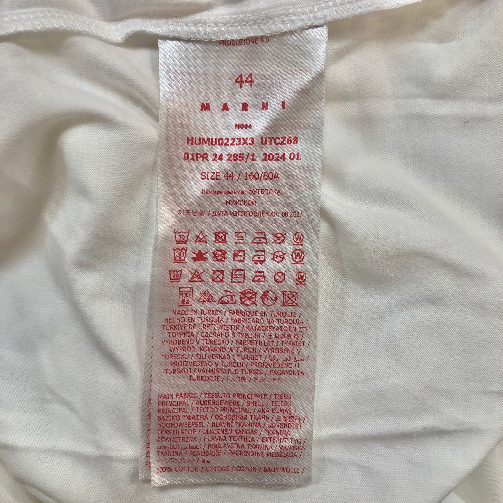 オーガニックコットン製Tシャツ 3枚セット/ホワイト/ユニセックス