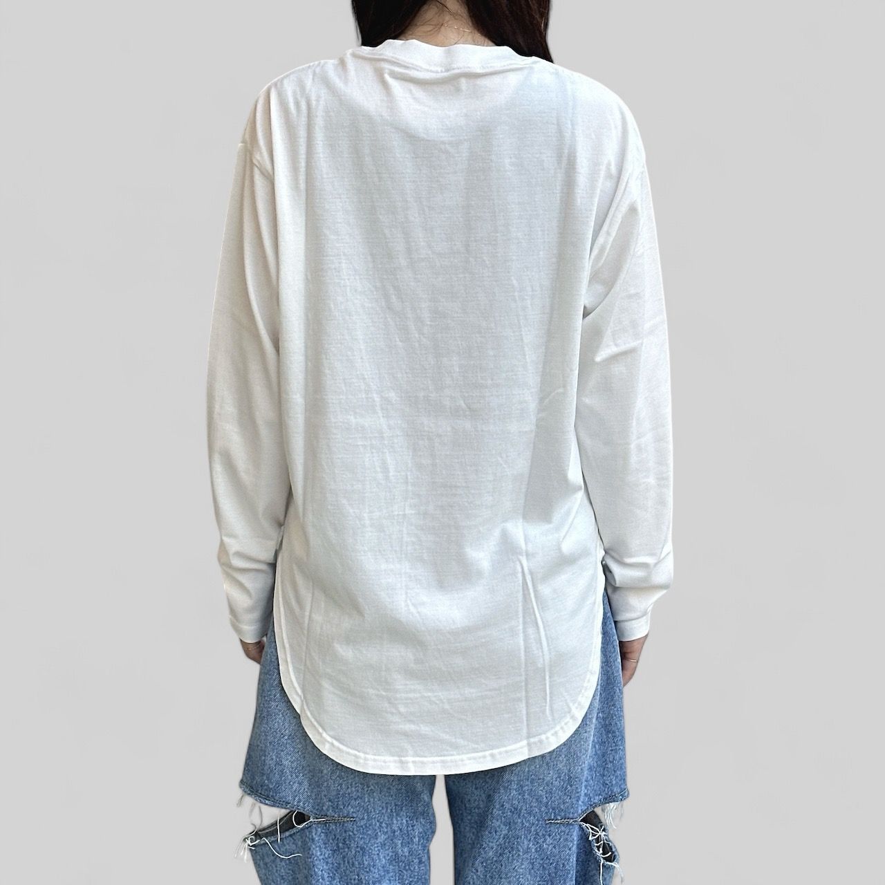 GIZA Cotton Shirt GALAXY-ORIGINAL 世界一を着る / カットソー / ホワイト