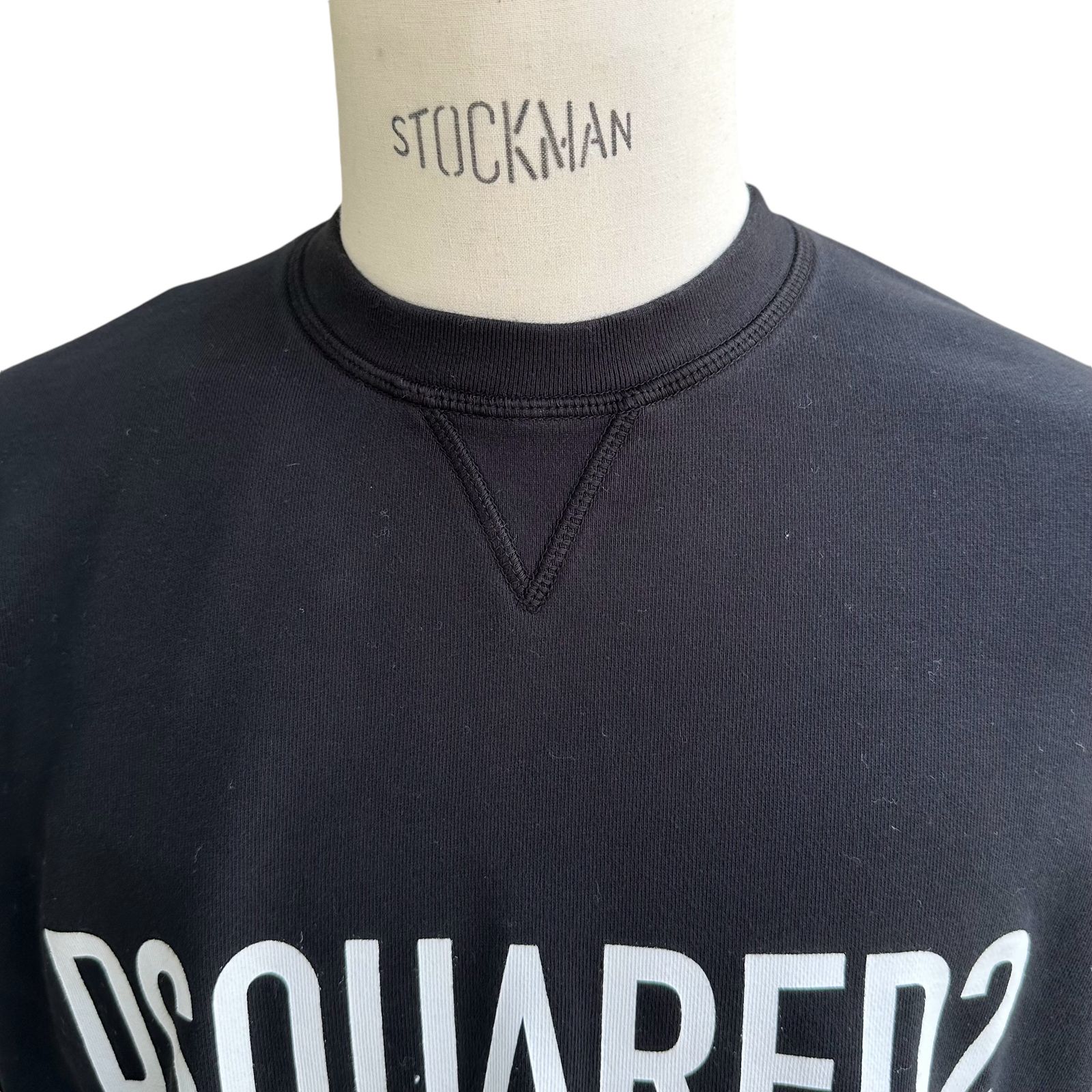 Dsquard2 Cool  Fit Crewneck / スウェットシャツ / ブラック / 24AW NEW